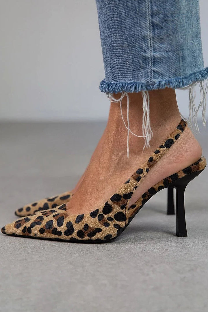 Samba - Tacones con Estampado Leopardo