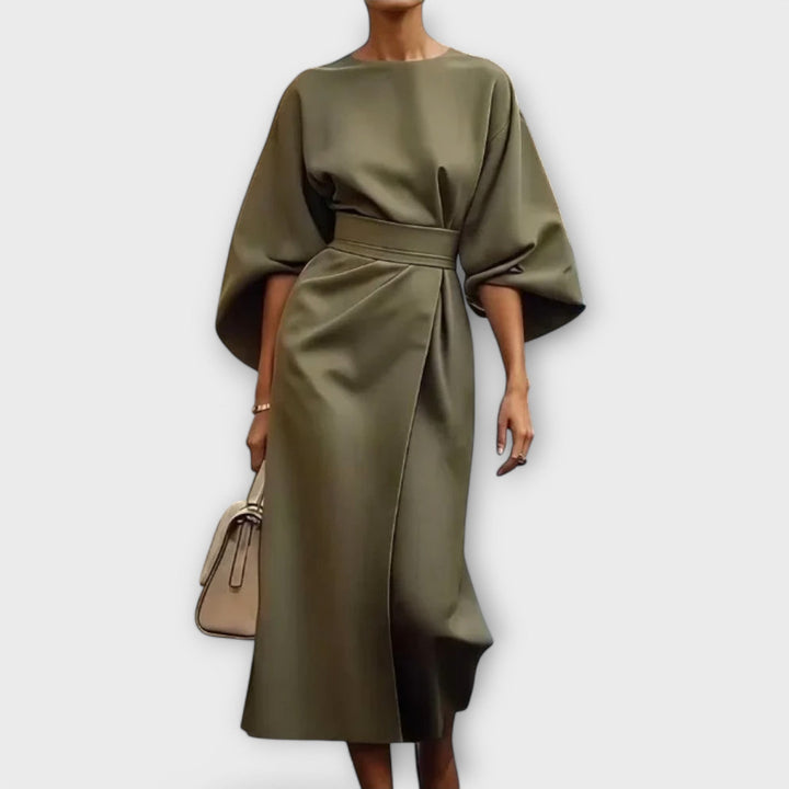 Sonia - Vestido elegante con mangas