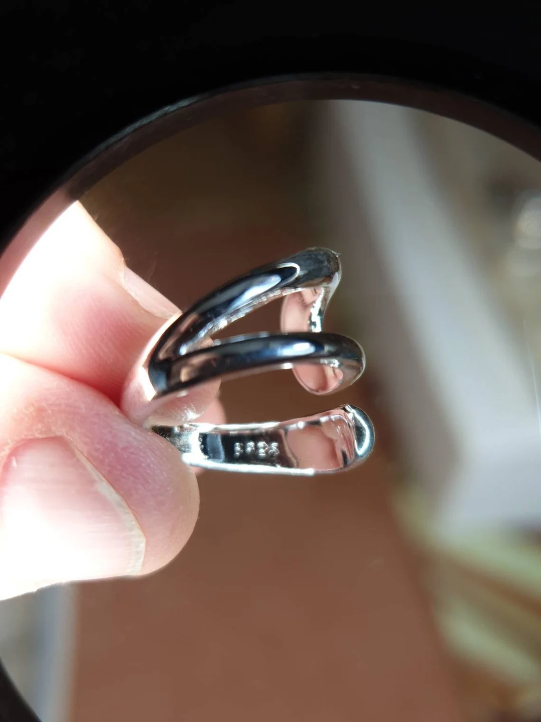 Anillo ajustable elegante