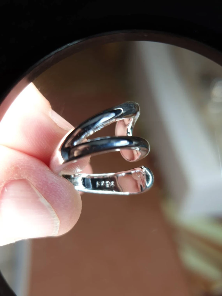 Anillo ajustable elegante