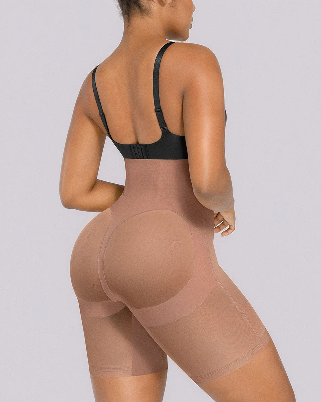 Short moldeador de talle alto con malla transpirable