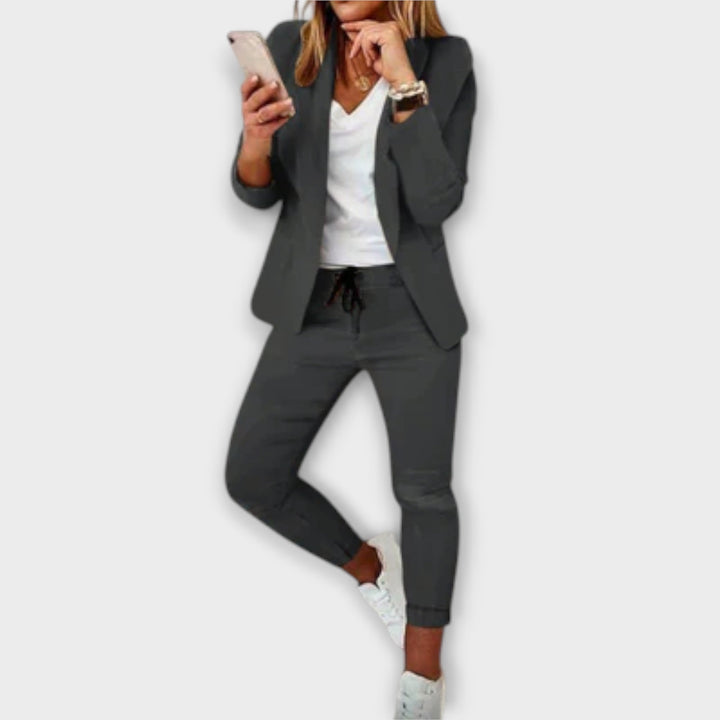 Sophia – Conjunto de blazer elegante y cómodo